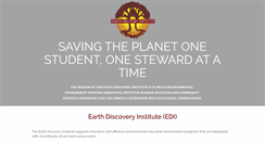 Desktop Screenshot of earthdiscovery.org